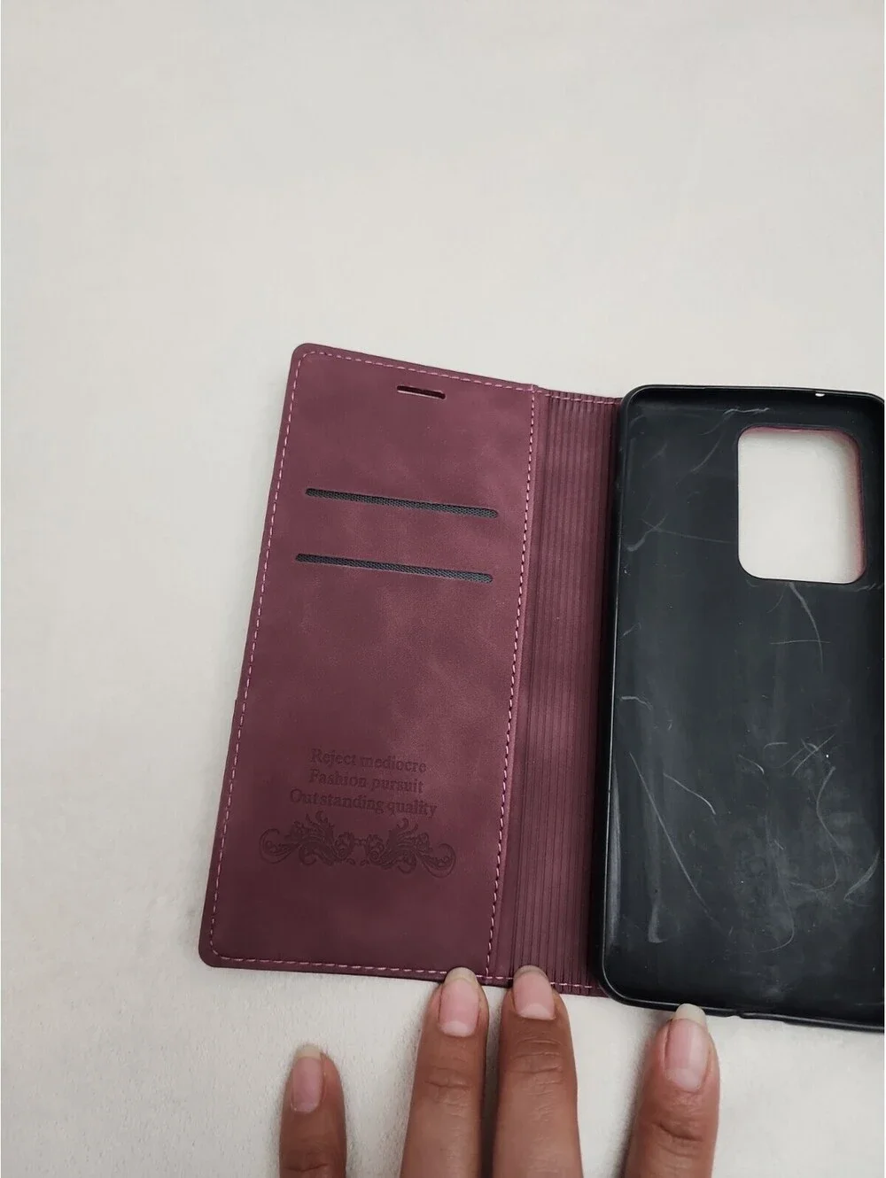 For Samsung Galaxy Note20 Ultra Magnetic Wallet Case Leather Flip Cover